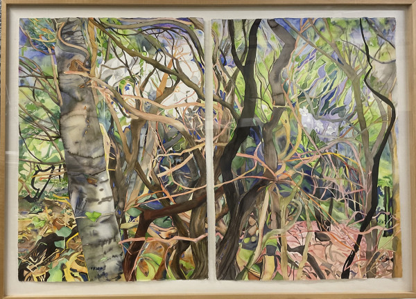 Flora watercolor by Janice Cartier