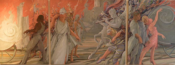 The Parade Paused by George Dureau