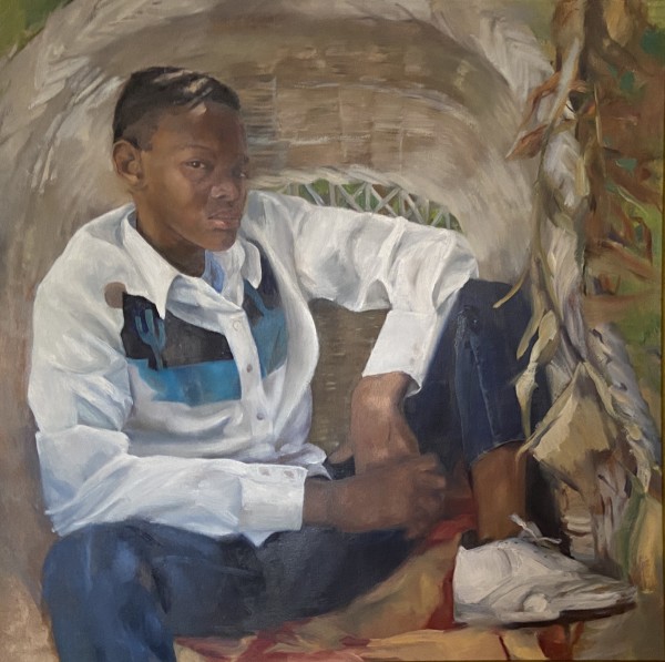 Cousins: Portrait of Shawn by Lauren L. Zarambo