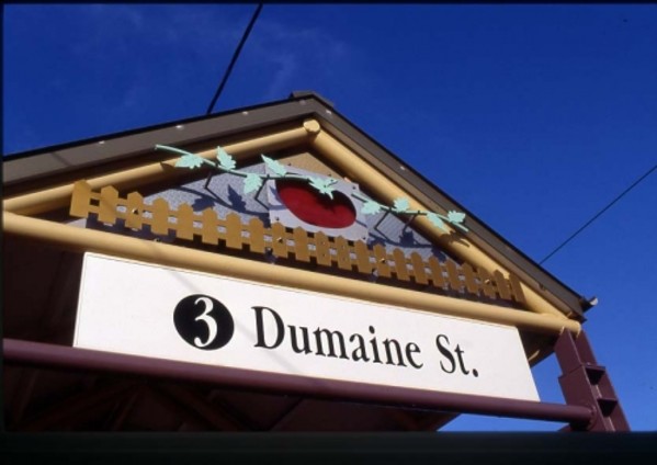 Riverfront Streetcar Station Gables by Thomas Mann
