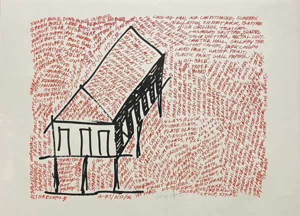 Untitled (Raised Shotgun House) by Robert Tannen