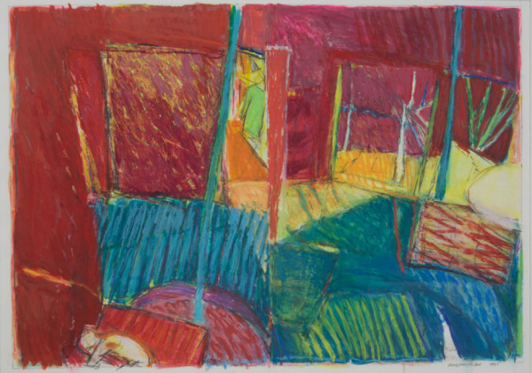 Studio Reflection by Mary Jane Parker