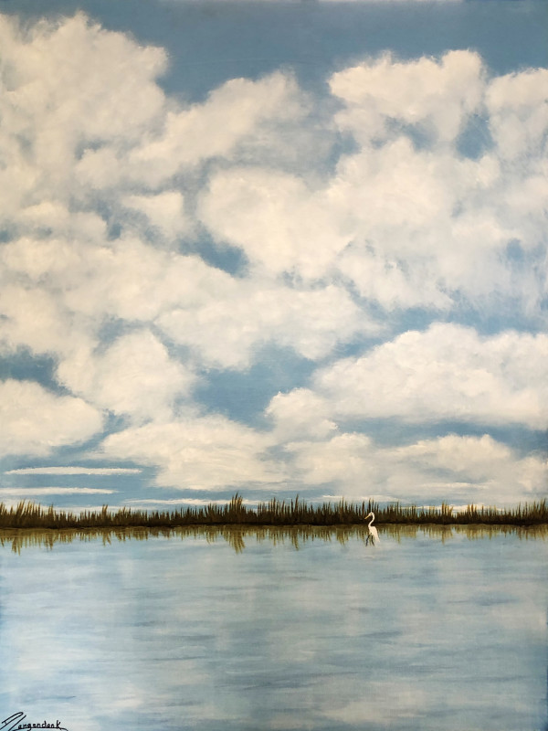 Quiet Marsh by Darlene Langendock