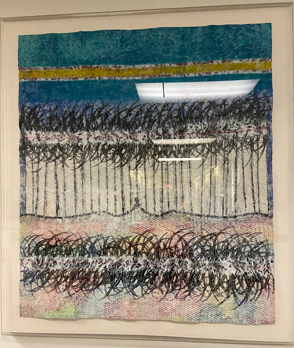 Landscape With Yellow Band #6 by Edward Whiteman