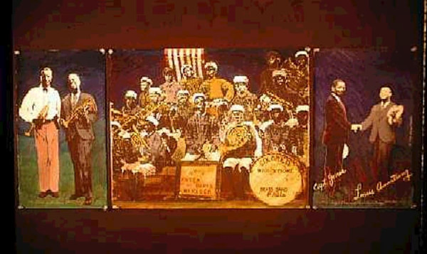 Young Louis Armstrong Series  5 of 5 by Louise Mouton Johnson, Image 1.