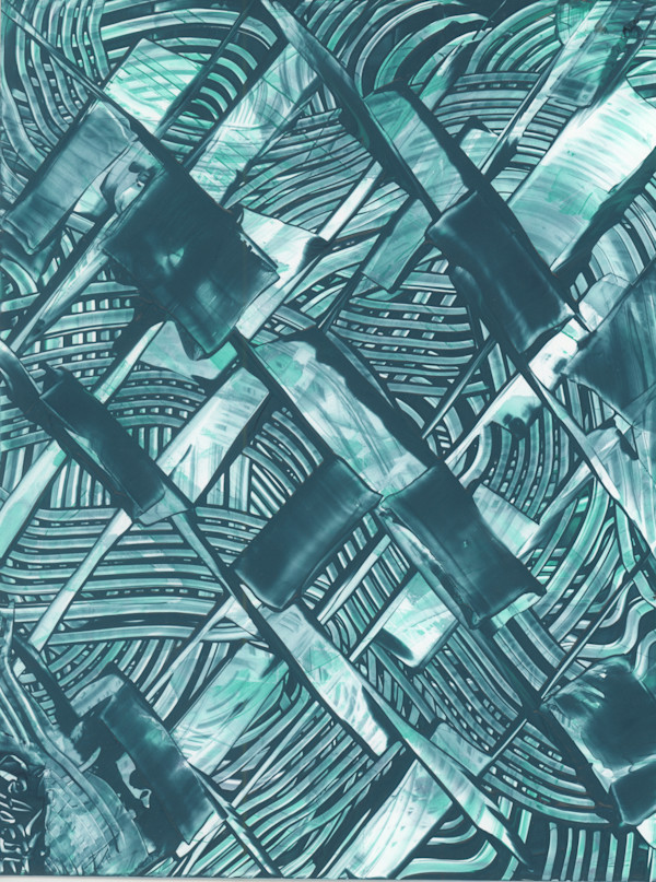 Teal Delivery by Phoebe Bradbury