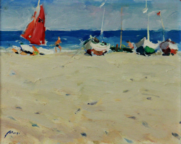 Barques a la platja by Rafael Monzó