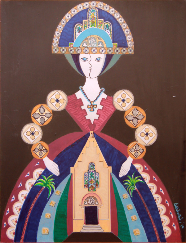 Menina de l'Ave Maria by Rosser Aldabó