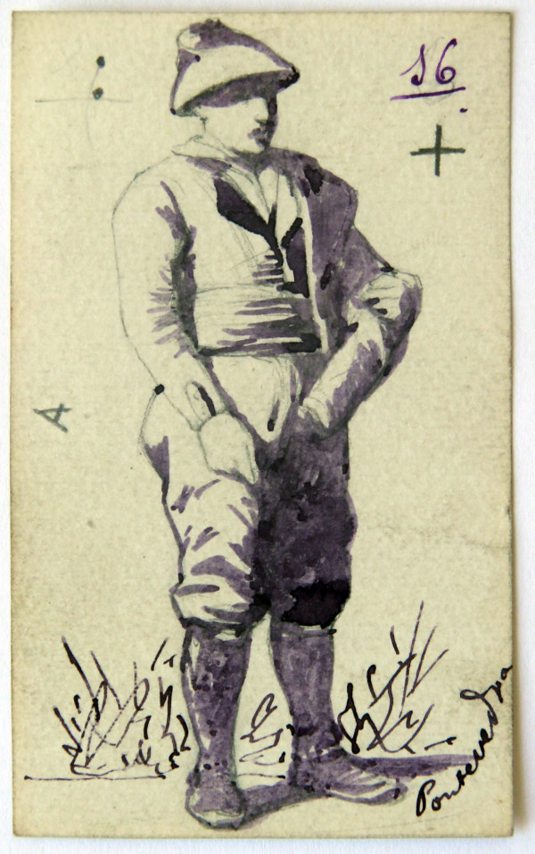 Juego de cartas Pontevedra by Josep Mirabent i Gatell, Image 1.