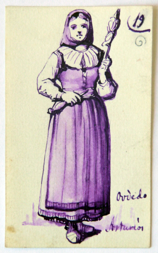 Juego de cartas Oviedo Asturias by Josep Mirabent i Gatell, Image 18.
