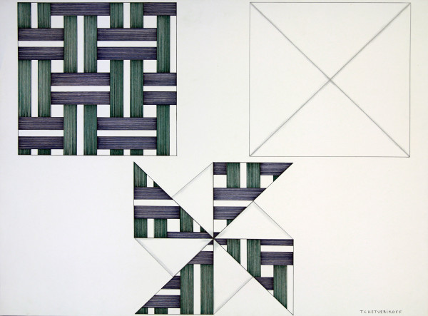 Abstracte geomètric by Pierre Tchetverikoff