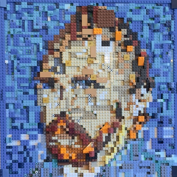 VINCENT VAN LEGO by Curtis Dickman