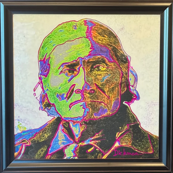 GERONIMO APACHE CHIRICAHUA CHIEF by Curtis Dickman