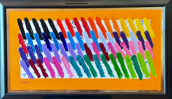 Bach's Chromatic Landscape by Curtis Dickman