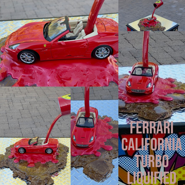 HOLD YOUR HORSES. Ferrari California T Liquified by Curtis DIckman