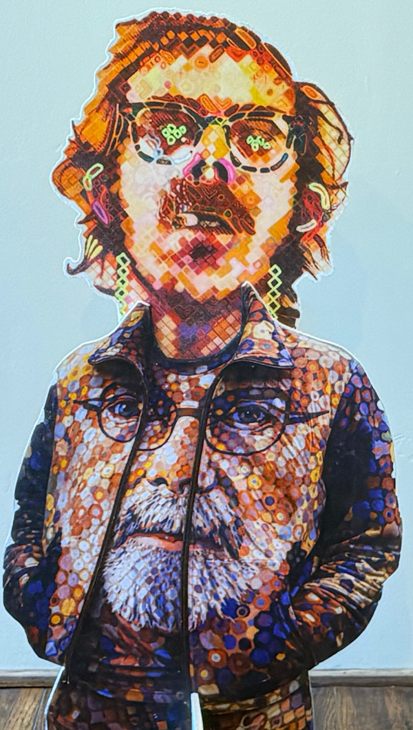 ART IDOL #8: CHUCK CLOSE WEARS HIMSELF OUT by Curtis Dickman, Image 1.