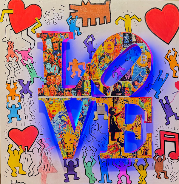 LOVE IS THE ANSWER #2 by Curtis Dickman