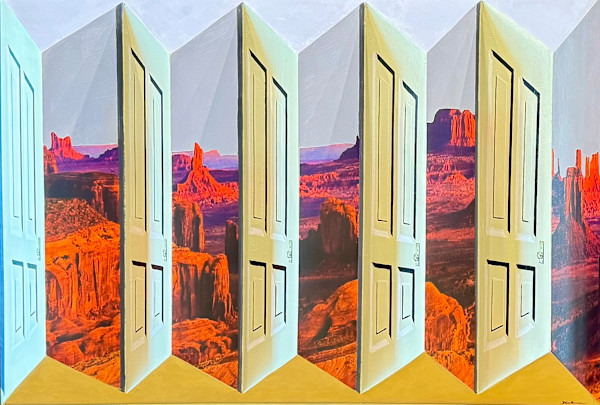 Portals to MONUMENT VALLEY by Curtis Dickman