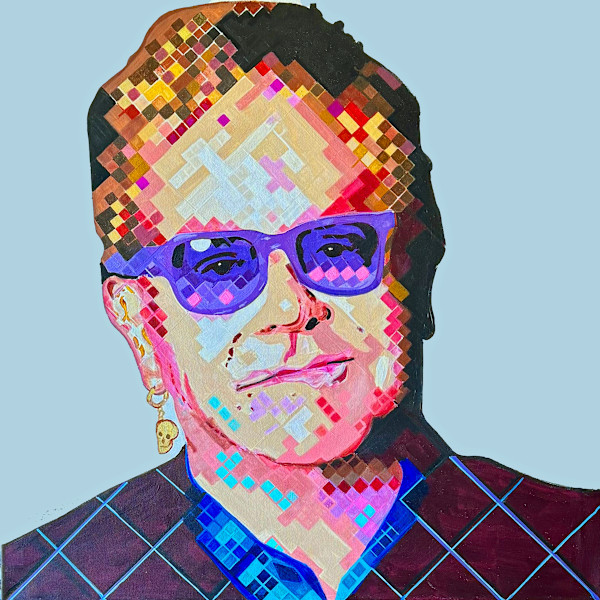 ELTON JOHN. PRIME by Curtis DIckman