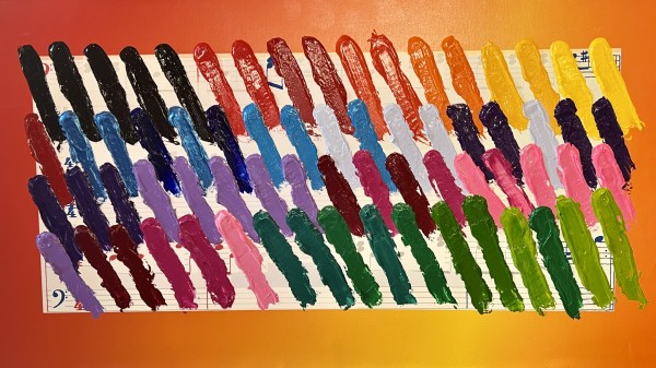 Bach's Chromatic Landscape by Curtis Dickman
