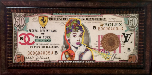 THE COST OF BREAKFAST AT TIFFANY'S (Artists Proof) by Curtis Dickman