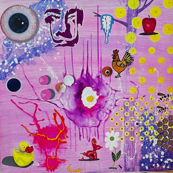 SUNNY SIDE UP...THE YOLKS ON YOU! by Curtis Dickman