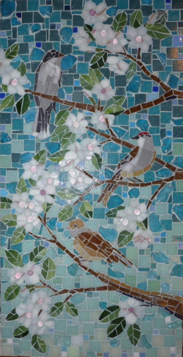 Birds and Blossoms by Julie Mazzoni