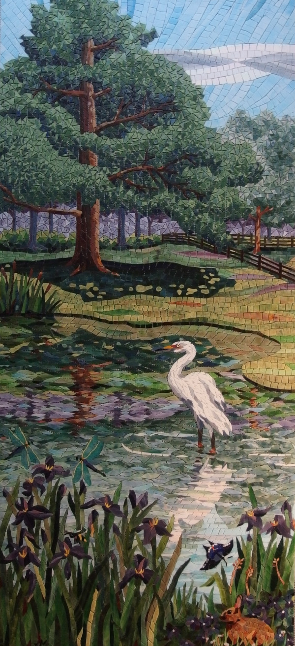 Oak Pond by Julie Mazzoni