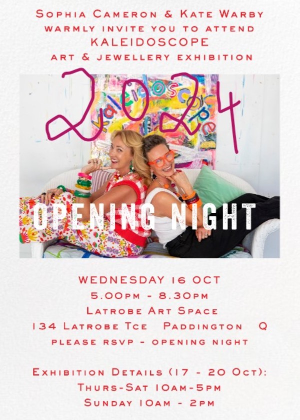 2024 - Kaleidoscope exhibition by Sophia Cameron