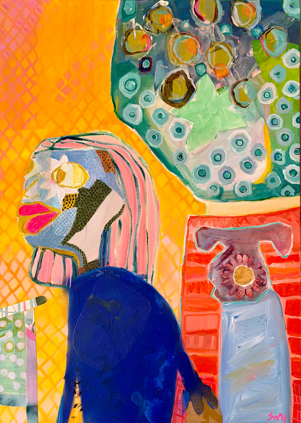 A Trolley Full Of Health, Wealth And Happiness by Sophia Cameron, Image 1.