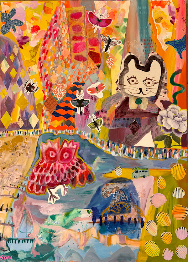 The Owl And The Pussycat Travelled About In A Motorhome by Sophia Cameron, Image 1.