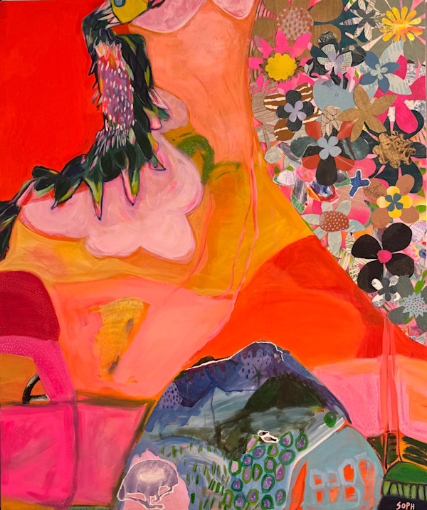 The Wish Dragon Holidayed on Hammo by Sophia Cameron