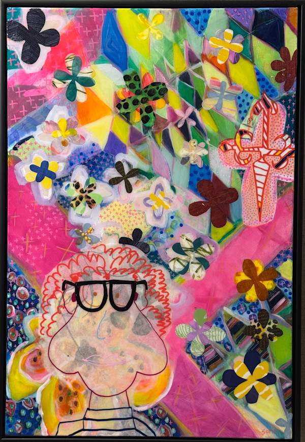 Pedro Posed For His Passport Photo, With His Dreams As Backdrop by Sophia Cameron