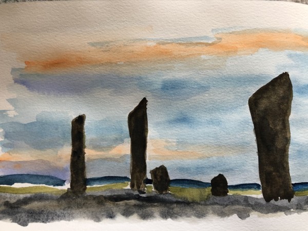 Stones of Stenness - 2 by Katy Heyning