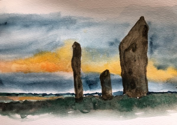 Stones of Stenness -1 by Katy Heyning