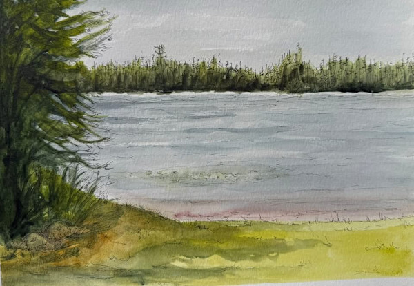 Waterfront Sketch by Katy Heyning