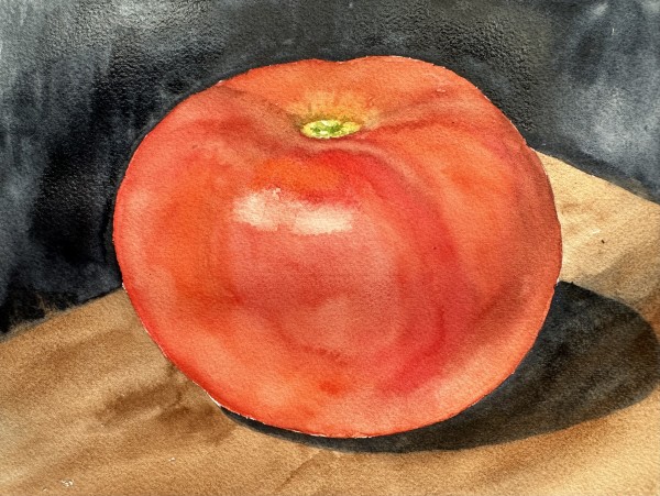 First Tomato of the Season by Katy Heyning