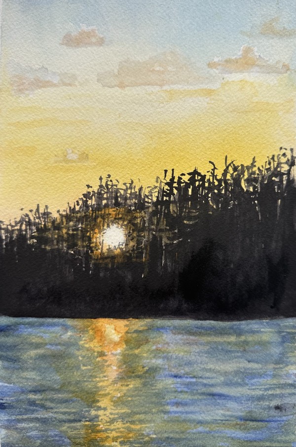 Lake Sunset by Katy Heyning