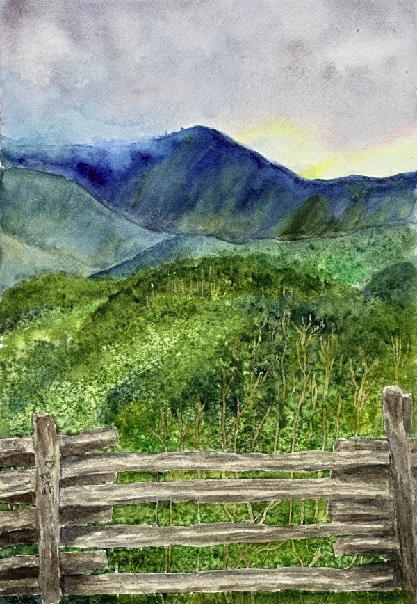 Ridge Fence by Katy Heyning