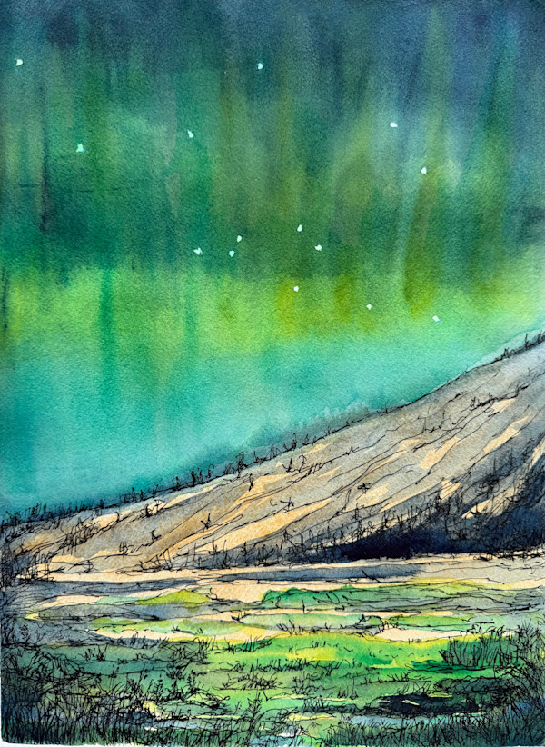 Northern Lights IV by Katy Heyning