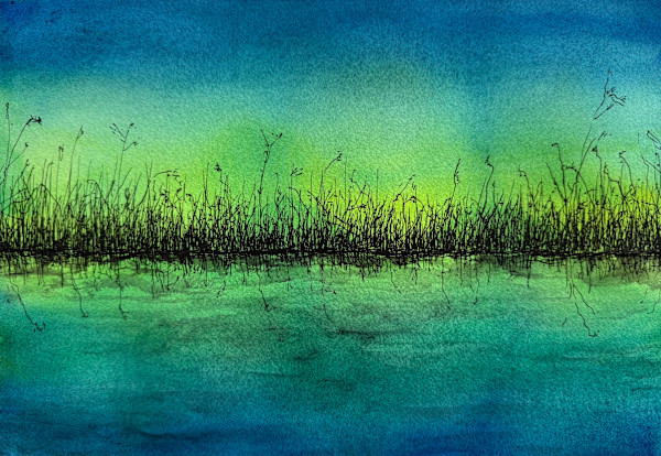 Marsh Grass III by Katy Heyning