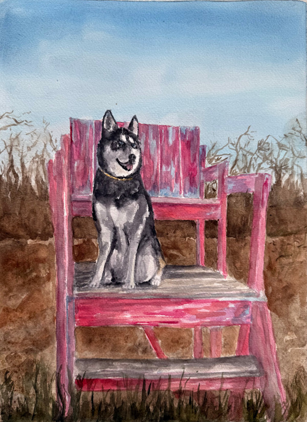 The Lifeguard by Katy Heyning Watercolor and Fine Art, Image 1.