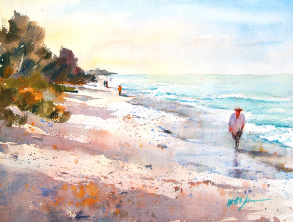 Beach Colors by Keith E  Johnson