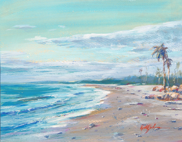 Bunche Beach Morning by Keith E  Johnson