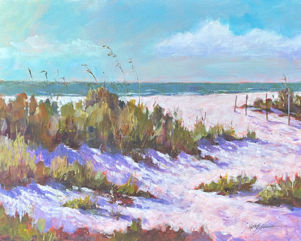 Seagrass and Sunshine by Keith E  Johnson