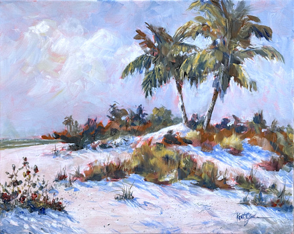 Two Palms by Keith E  Johnson