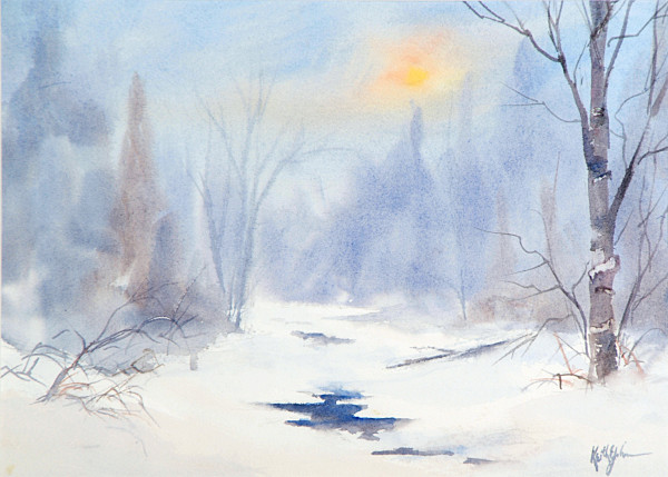 Winter Haze by Keith E  Johnson