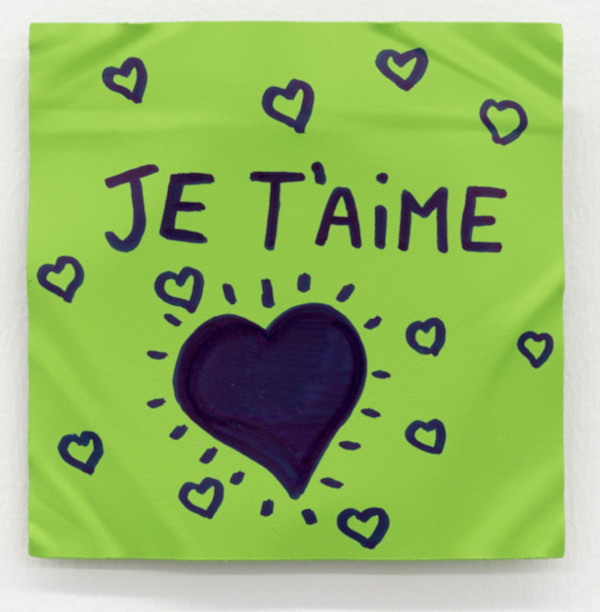 Post-it (je t’aime) by Sébastien Gaudette