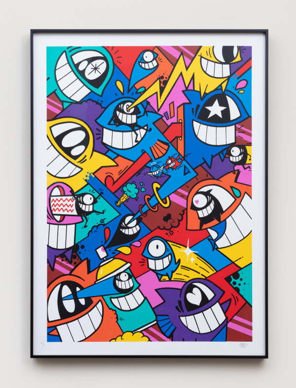 Happiness Everywhere by Pez