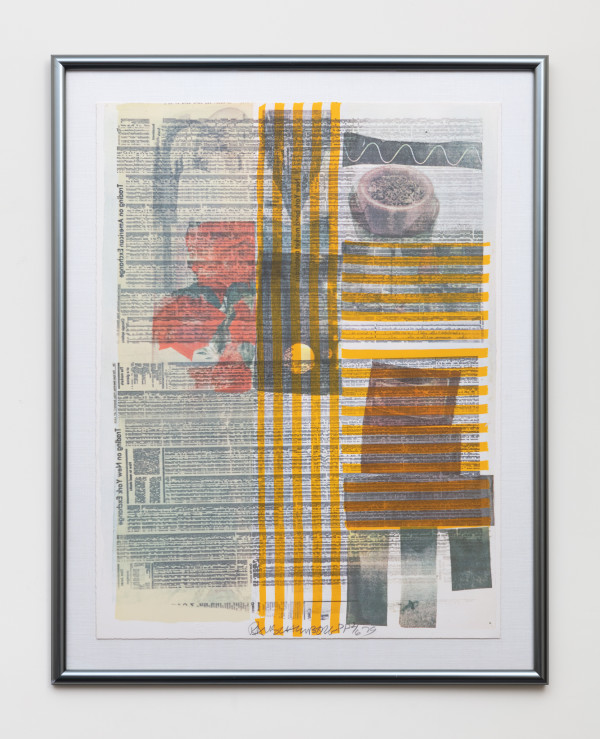 One More and We Will Be More Than Half Way There by Robert Rauschenberg